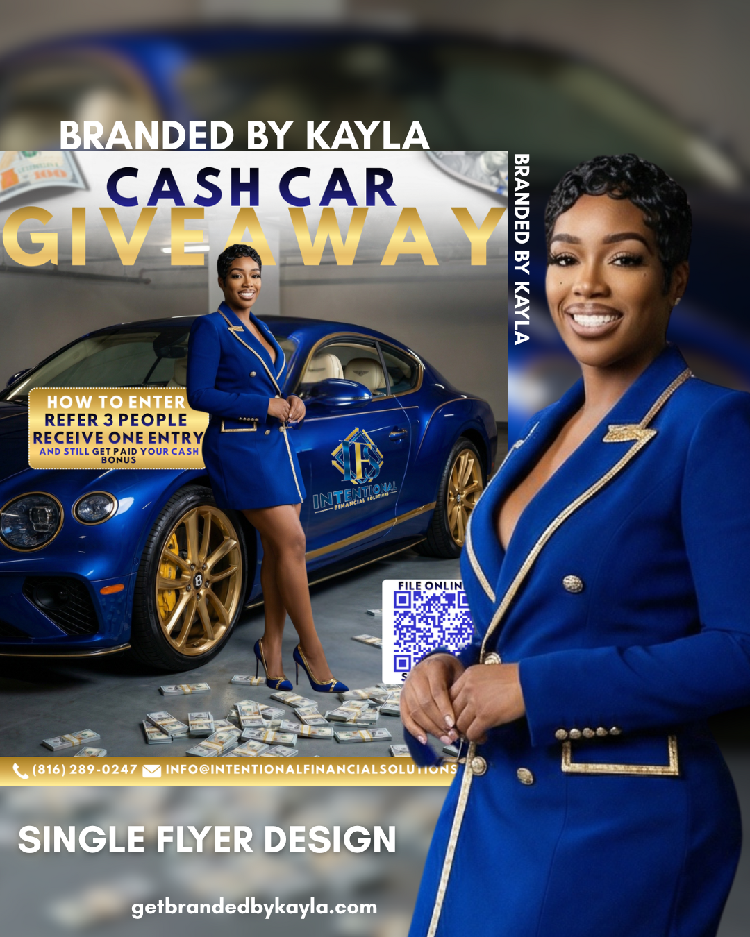 Single Flyer +  AI Photo